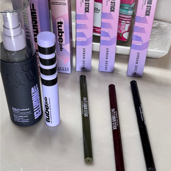 Urban Decay Makeup Bundle All Nighter Spray + 24/7 Liners + Mascara NEW - Picture 6 of 7